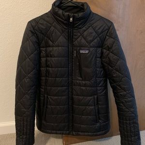 Patagonia Black Radalie puffer jacket